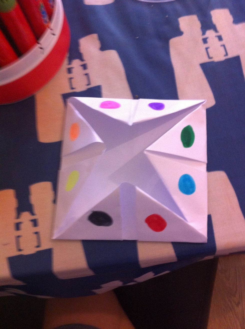 Then add some colours