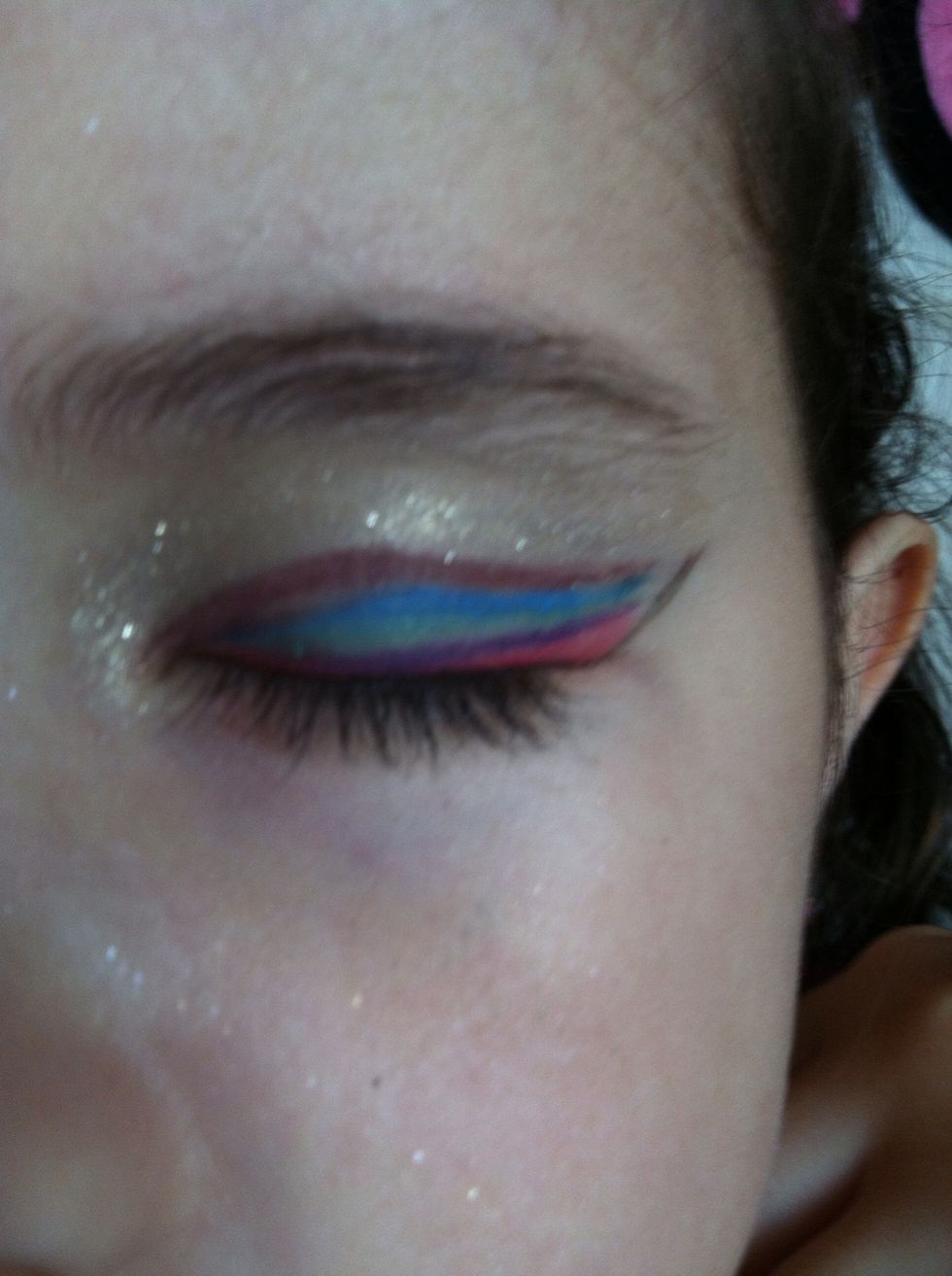 Then add some sparkle to show some bling. It's fun for every one. We all need some bling.