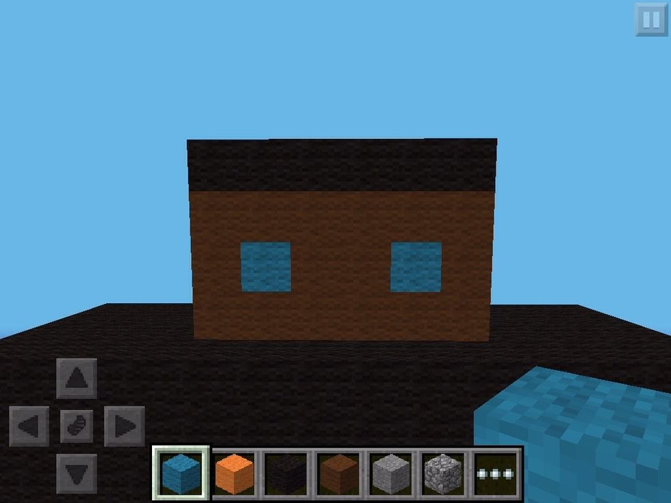 Then add the eyes (you can change the color of the eyes)