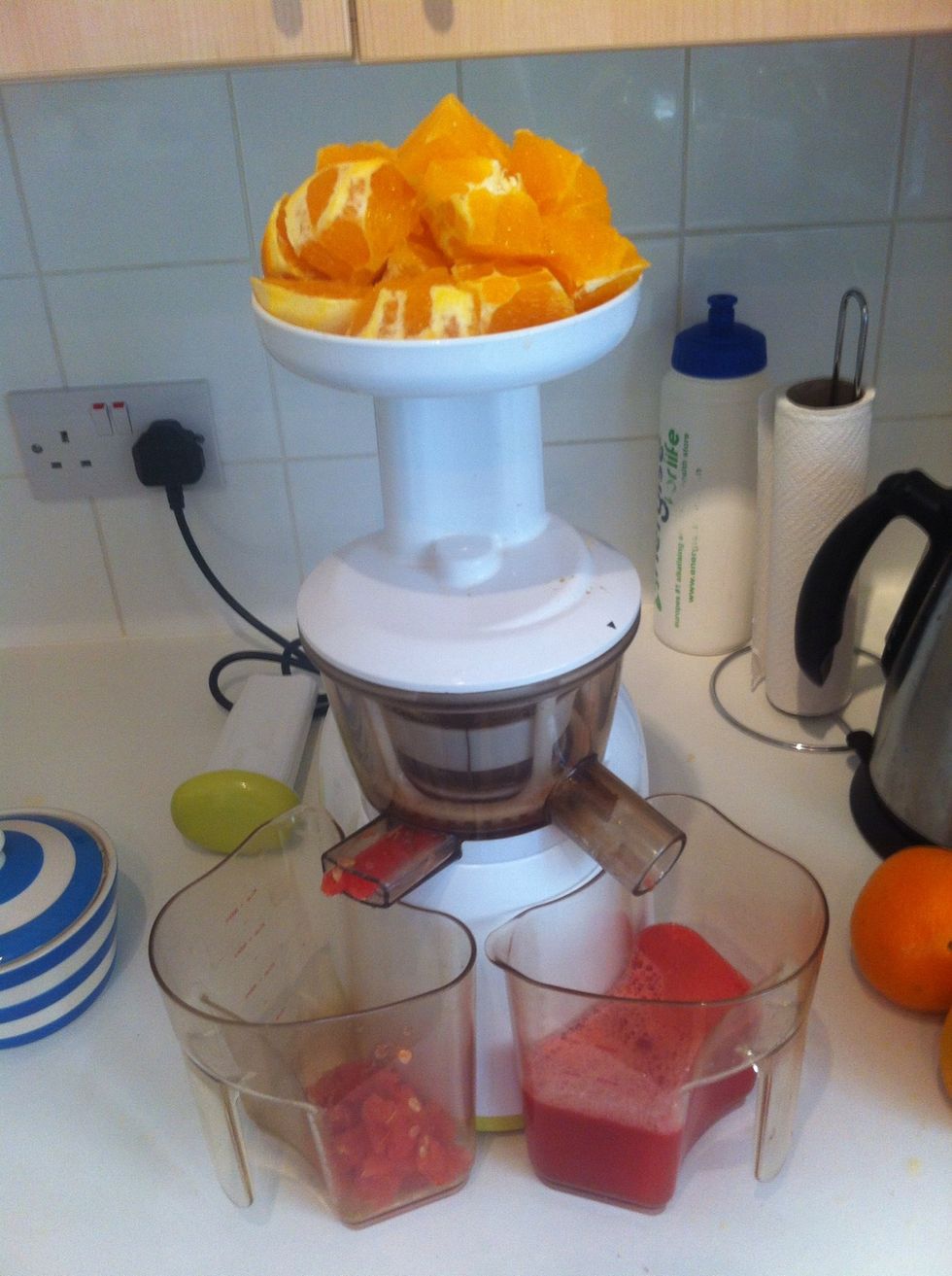 Then add the orange!