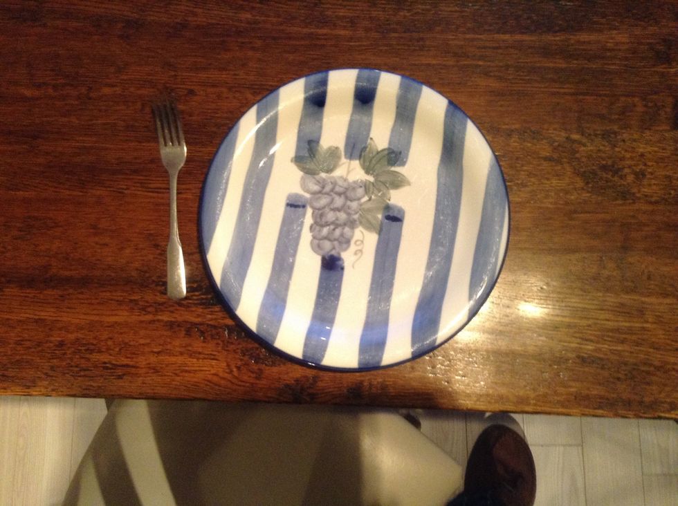 Then add the plate so that you are sure of your spacing.