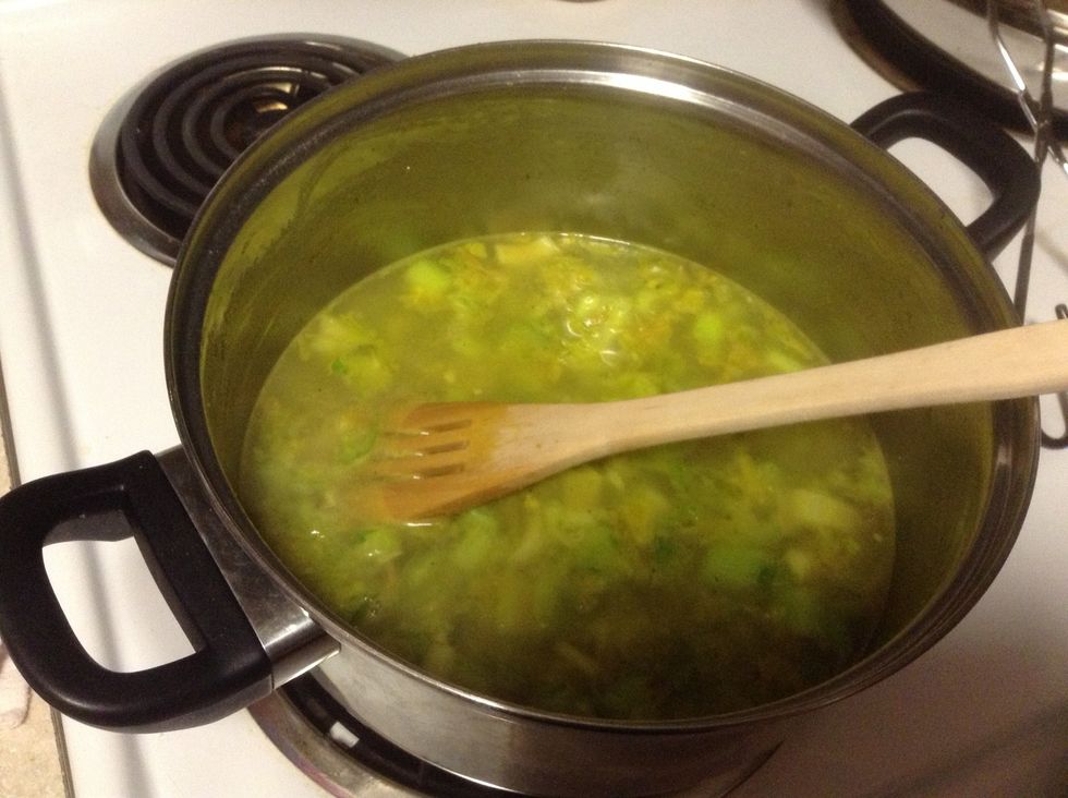 Then add the stock