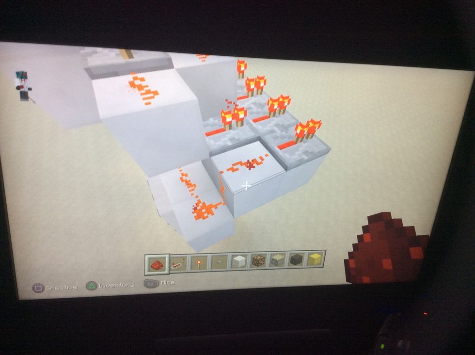 Then add this redstone.