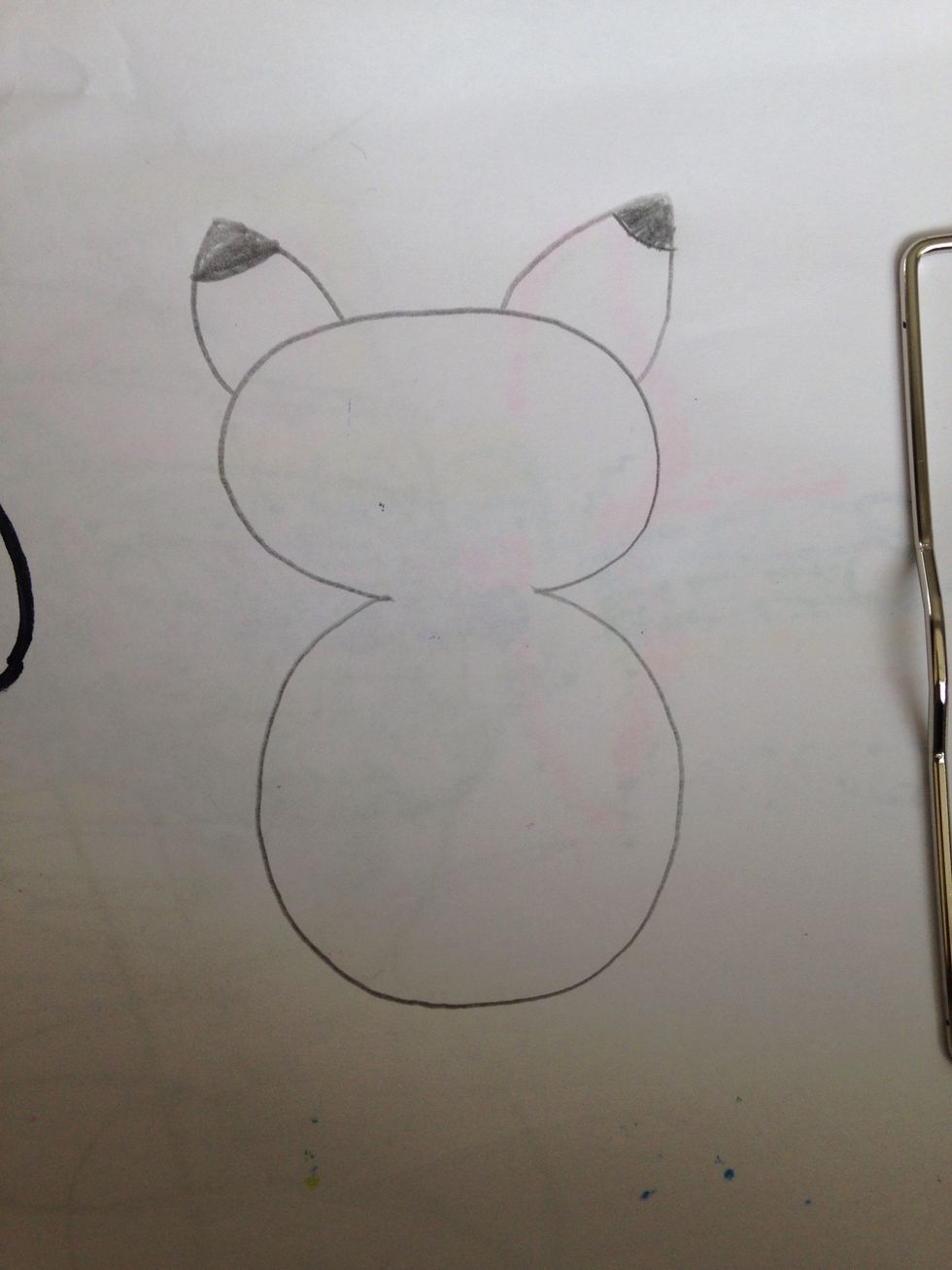 Then add to ears like above