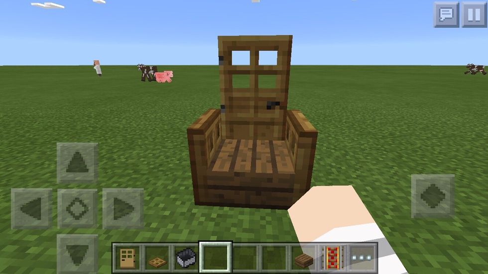 Then add trap doors on either side