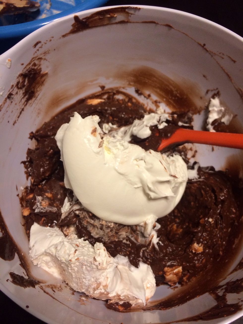 Then add whipped topping