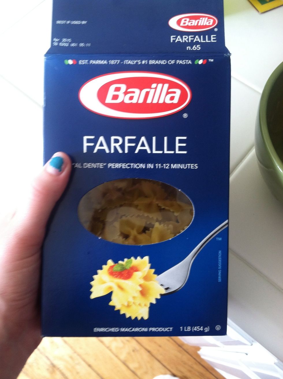 Then add your favorite pasta