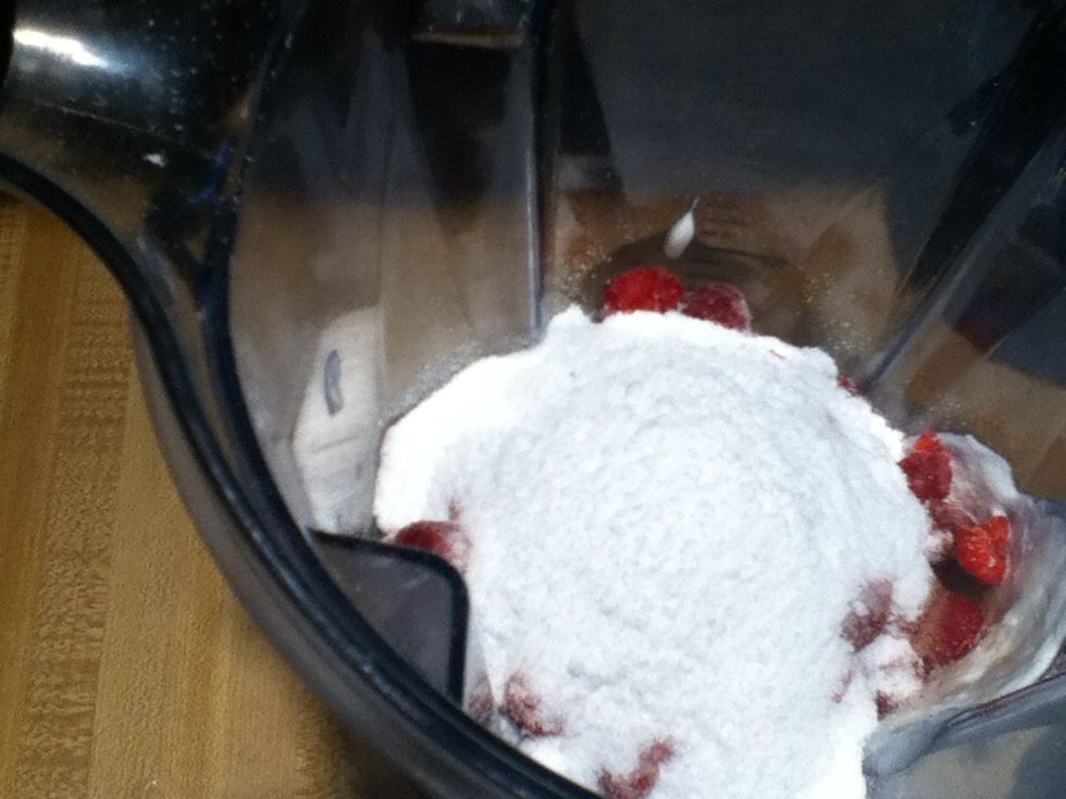 Then add your sweetener.