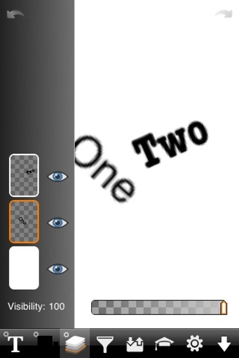 Then adjust the other object on other layers individually. As you can see, Layers are a very useful and usually a crucial part of any graphic art work.