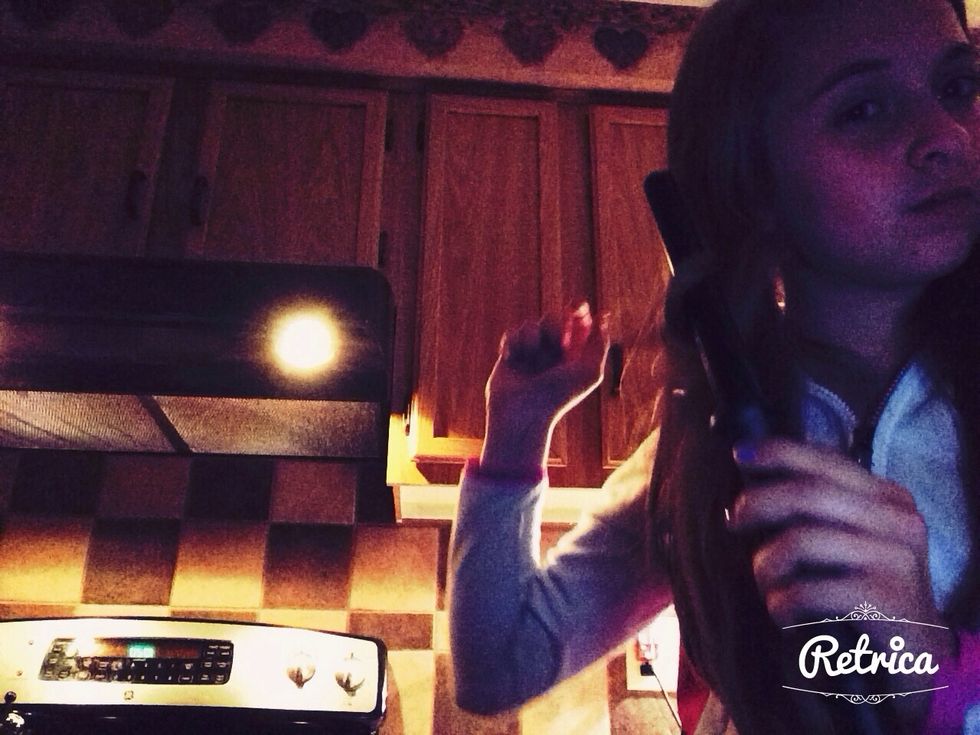 Then after another wrap around the wand- release the curl after 10 seconds- or one happy birthday song-\u2728\ud83c\udf89\ud83c\udf8a