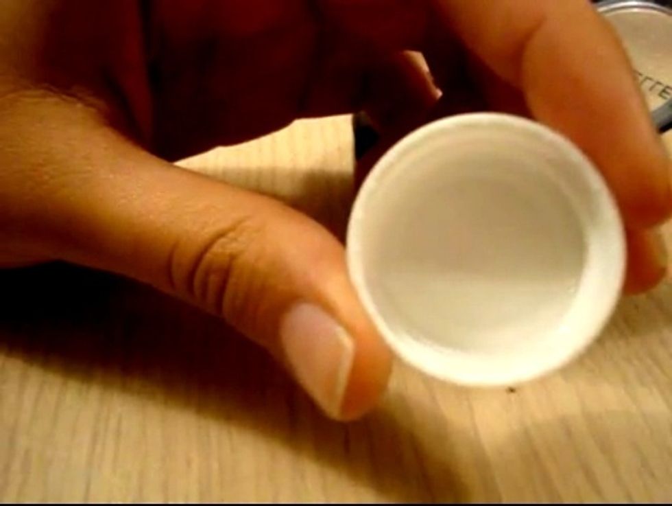 Then after that using the alcohol drop a few drop of alcohol you don't need alot just a few drop :)