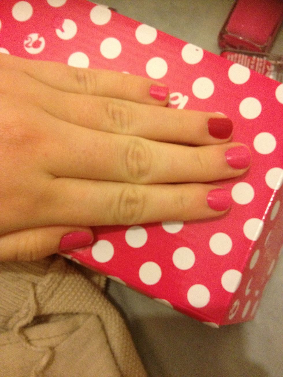 Then apply a second coat...