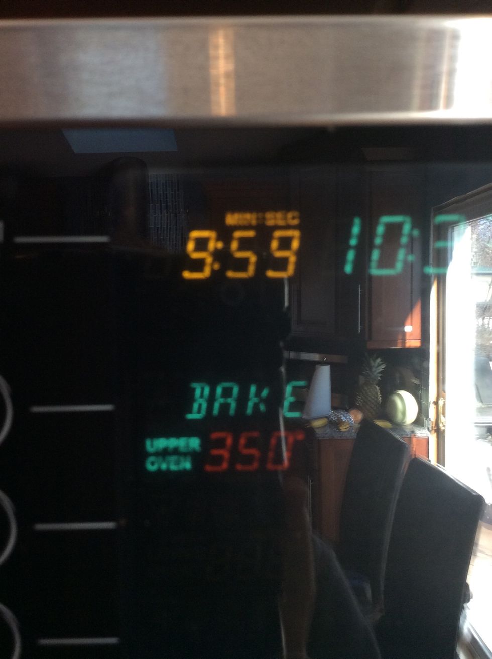 Then bake for 10 minutes