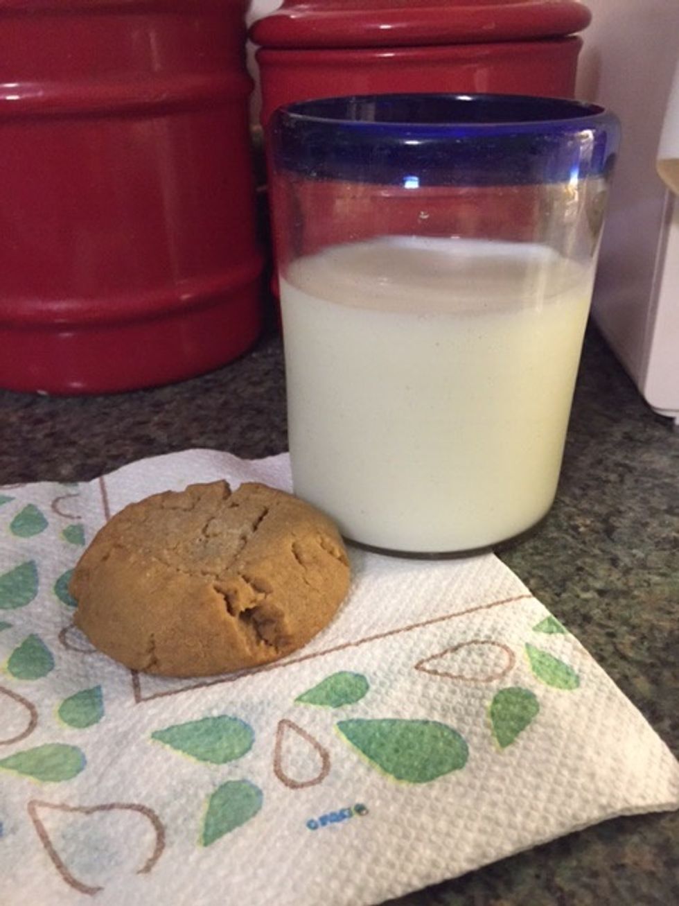 Then, bake the cookies for thirteen to fifteen minutes at 350 degrees and enjoy!