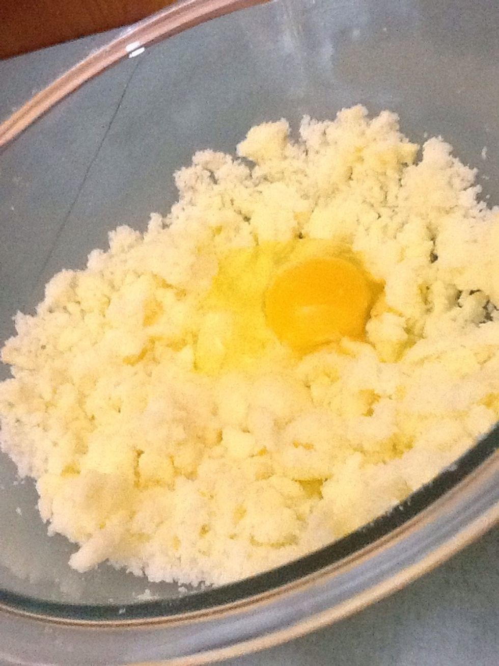 Then beat in egg