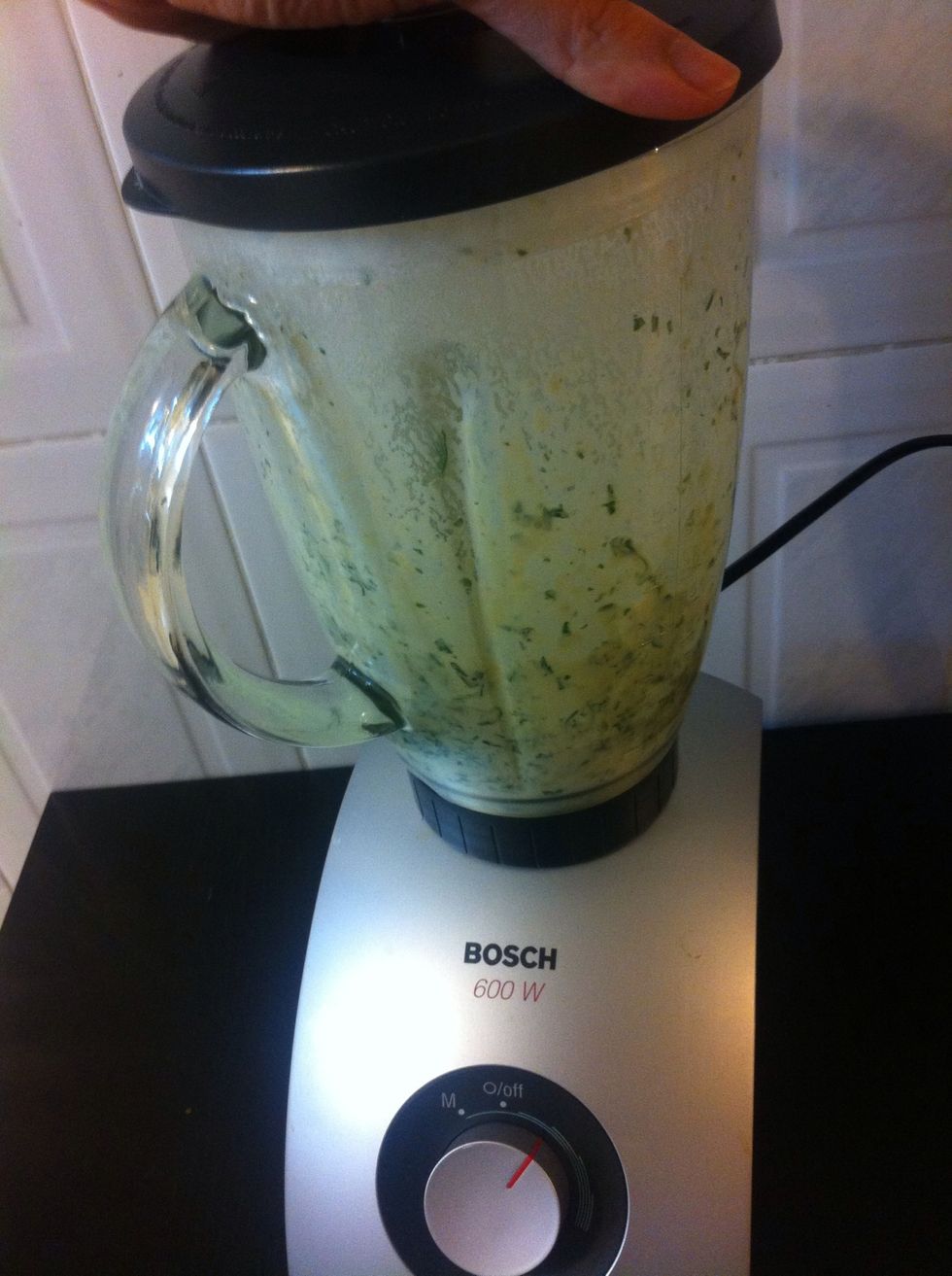 Then blend them all together to get the desired paste