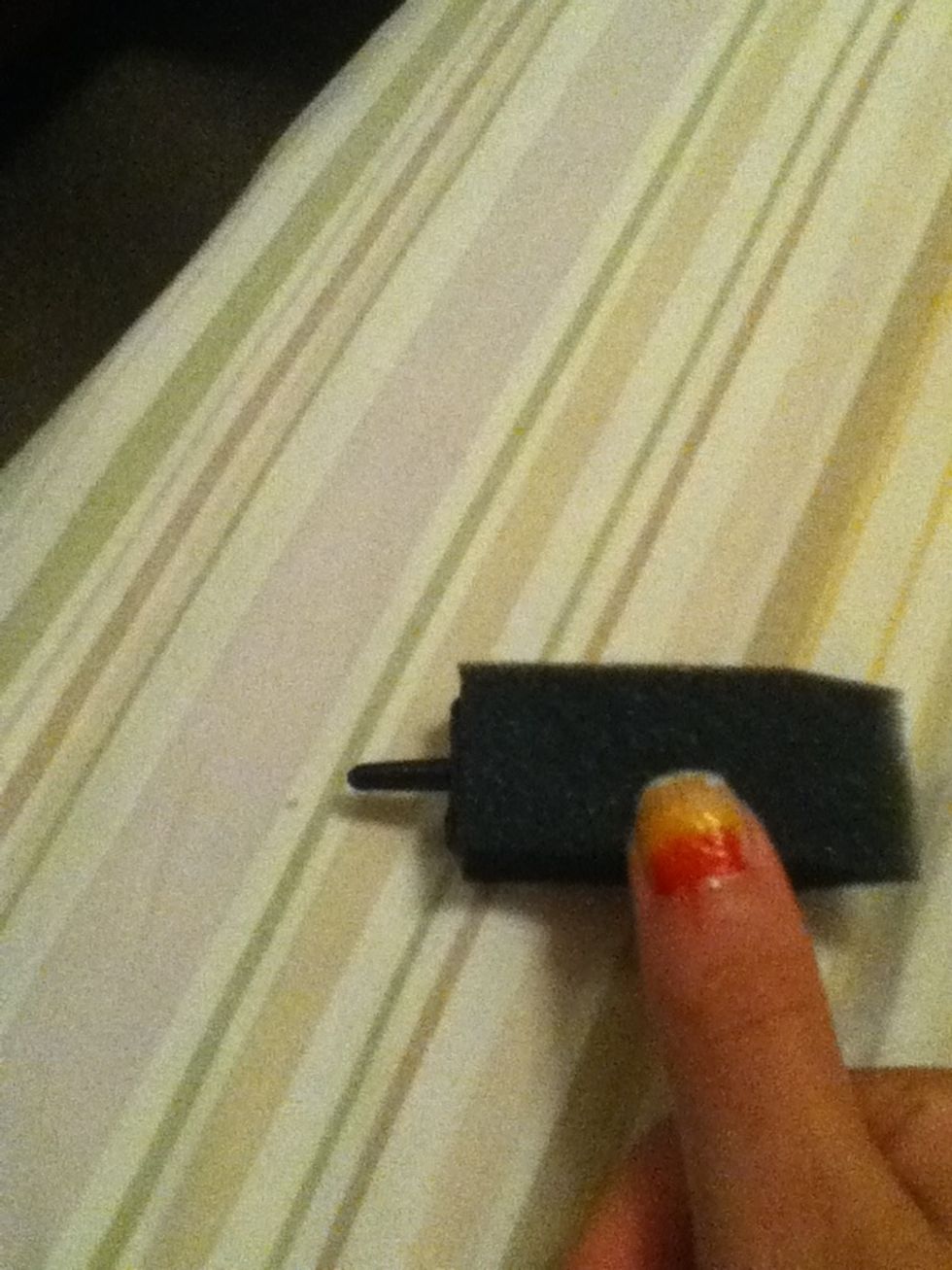 Then blend then together with the sponge!