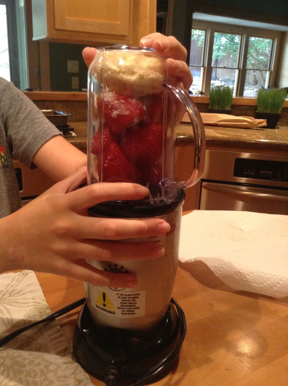 Then blend