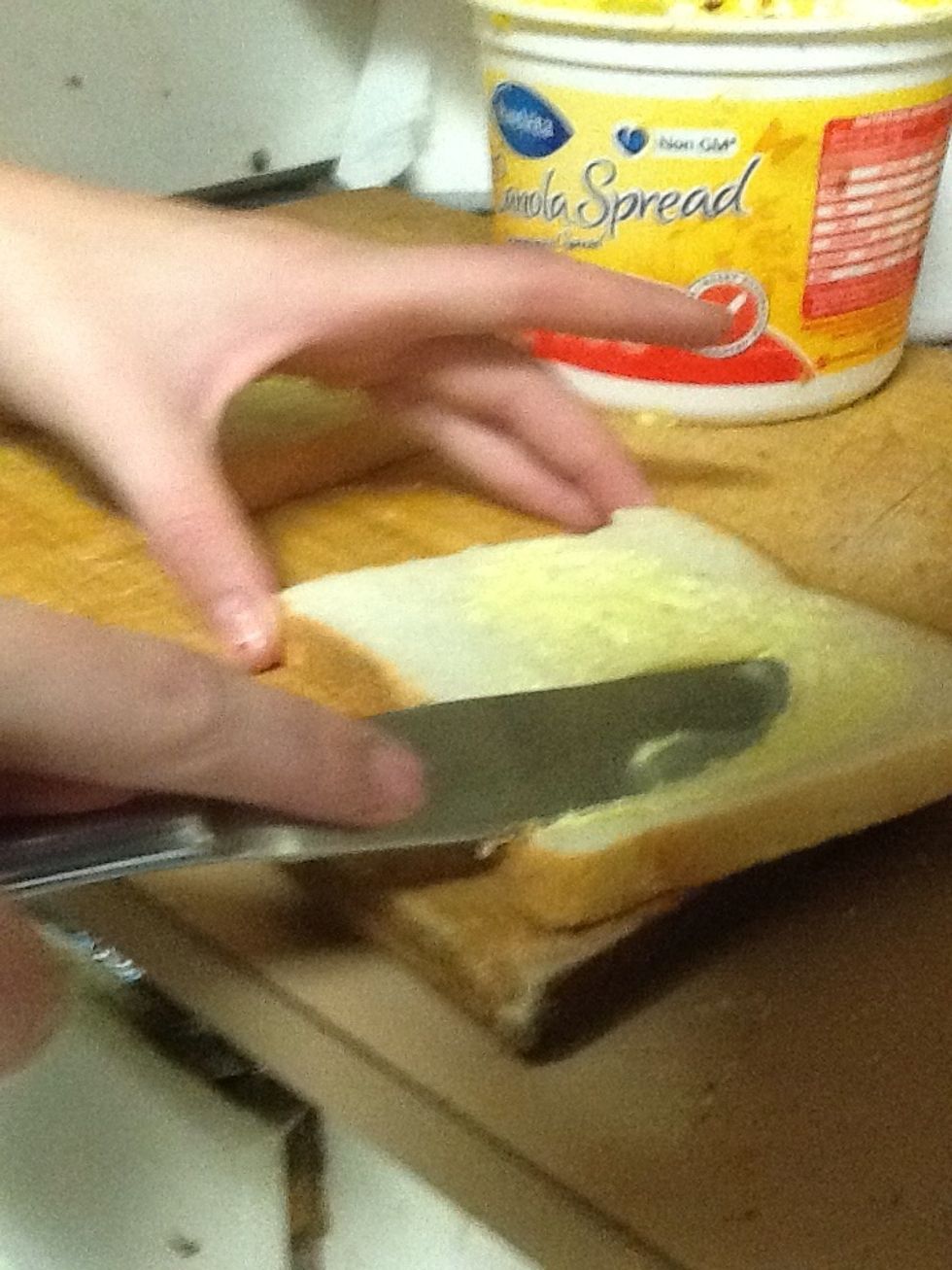 Then butter you bread.