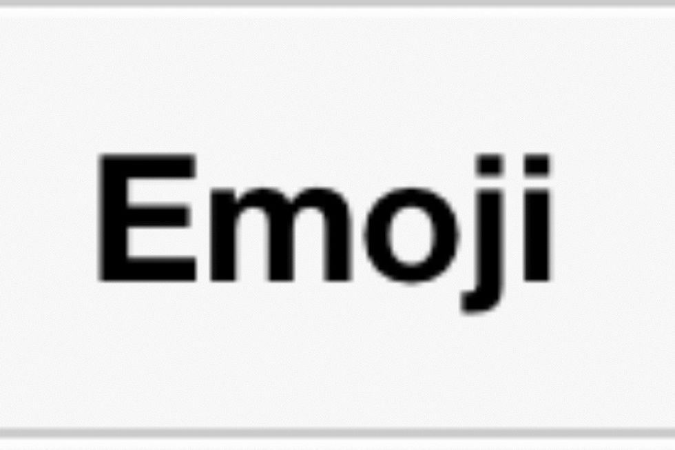 Then click emoji