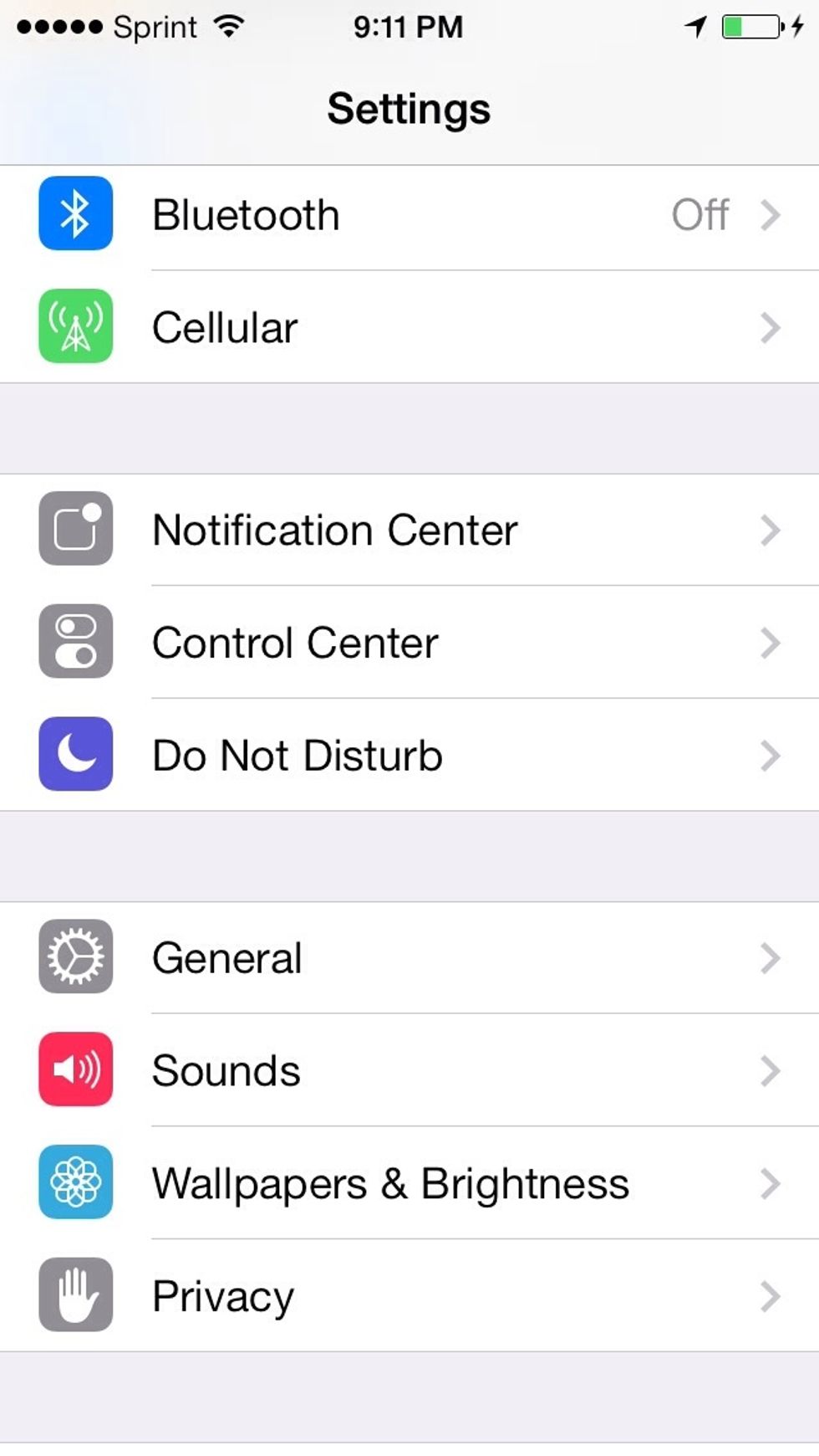 Then click on (General)