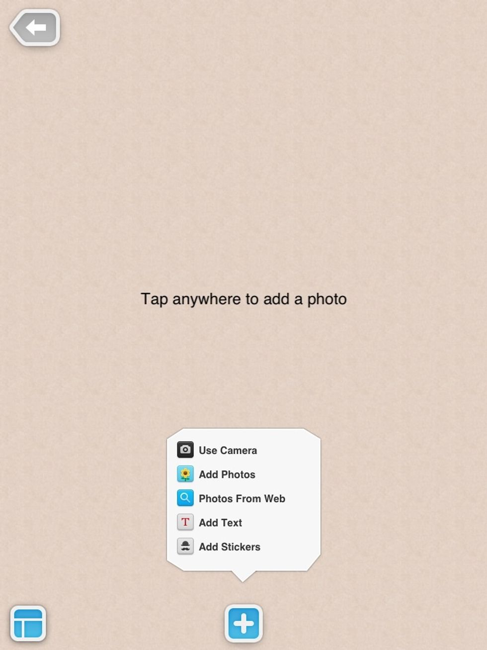 Then click the + at the bottom of the screen and it will bring these up