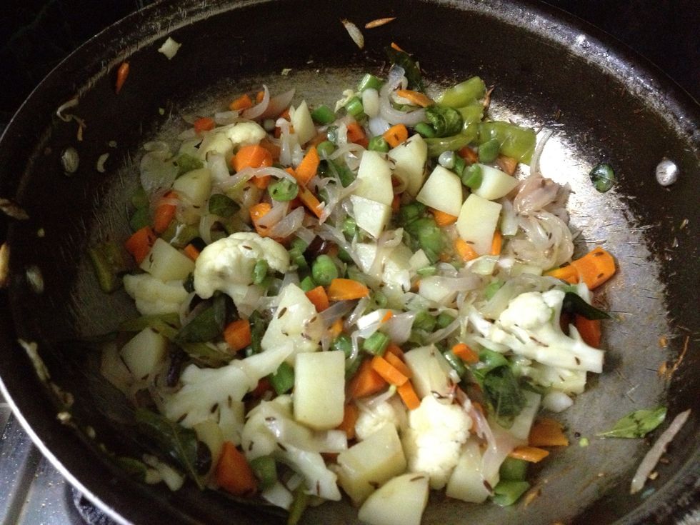 Then cook for atleast 5 min in medium...