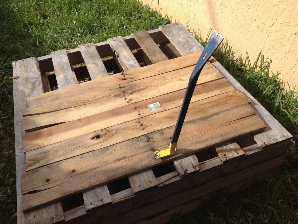 Then could pry them out easily