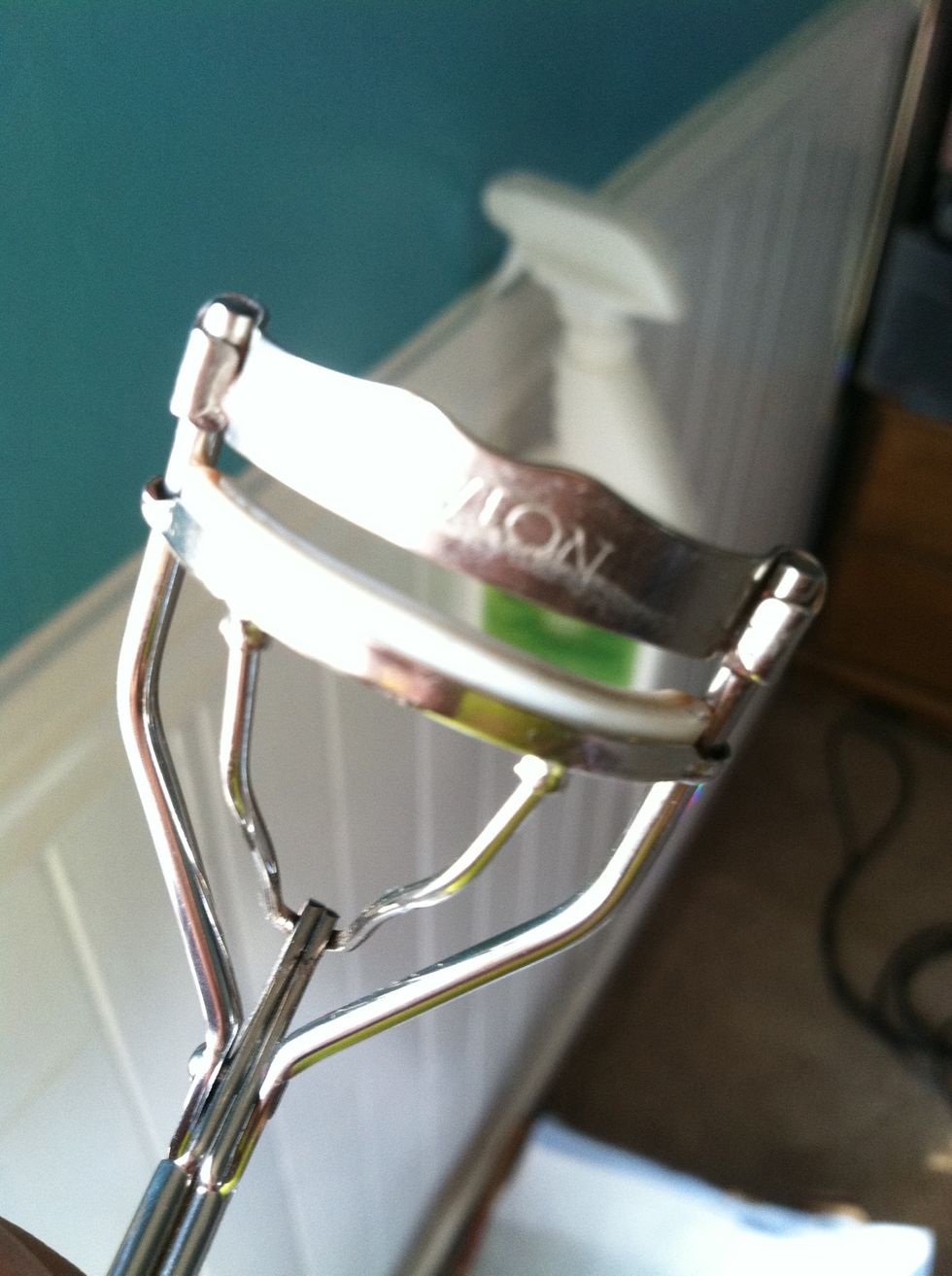 Then curl your eyelashes