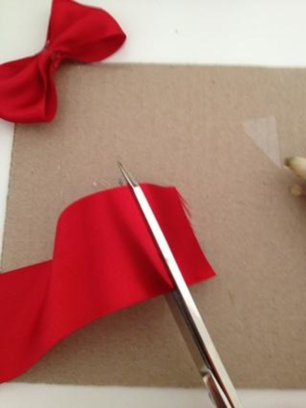 Then, cut another piece, approx. 2-2 1/2 inches in width.