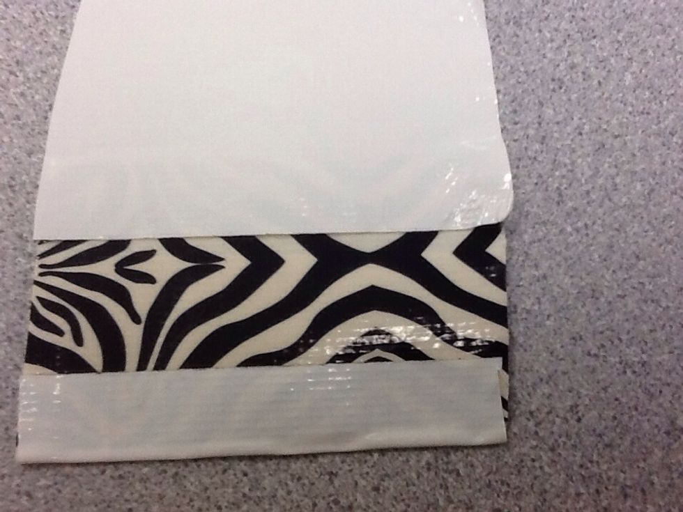 Then cut another piece of tape the same 3inch \ud83d\ude00\ud83d\ude00(sorry 4 emoji I like them)