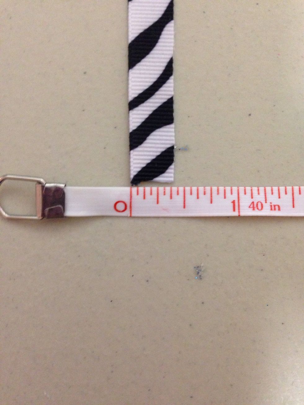 Then cut it to 3/8 inches the long way. Heat seal