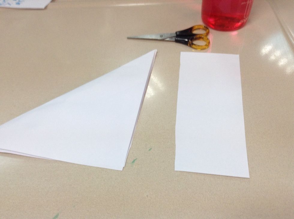 Then cut off the rectangle