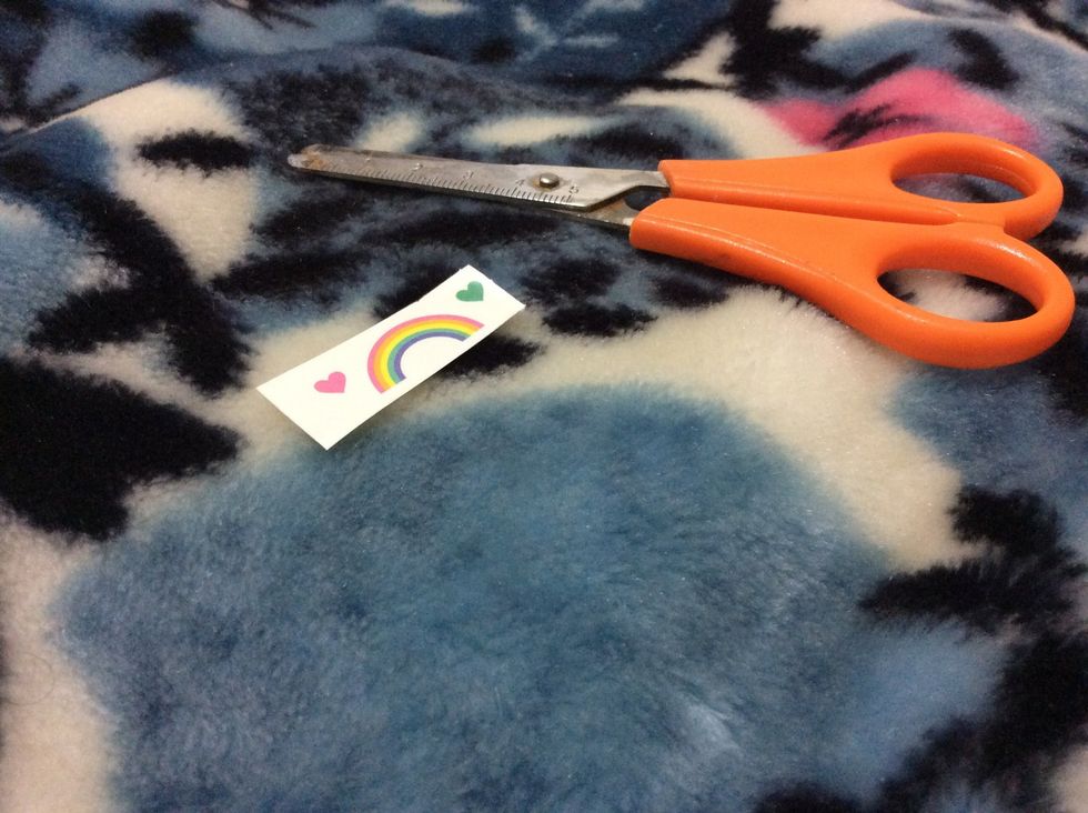 Then cut out the part you want.