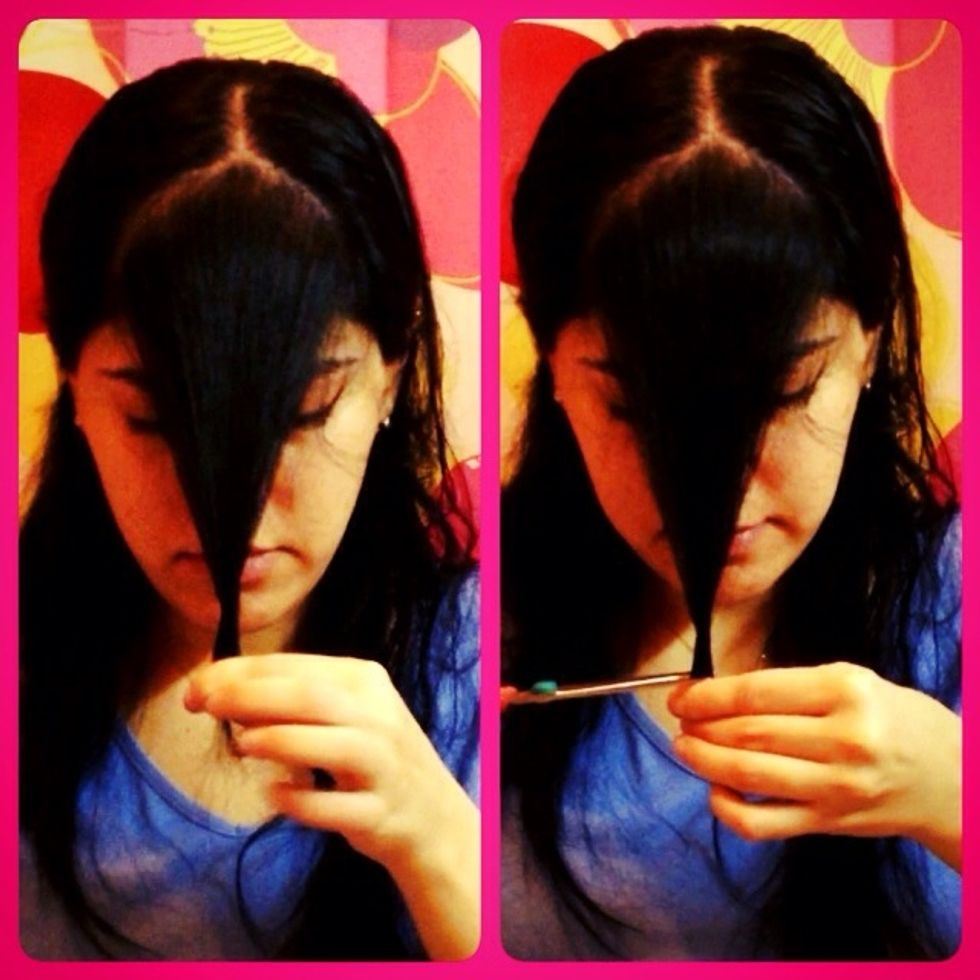 Then cut unwanted hair.\u2702\ud83d\udc46