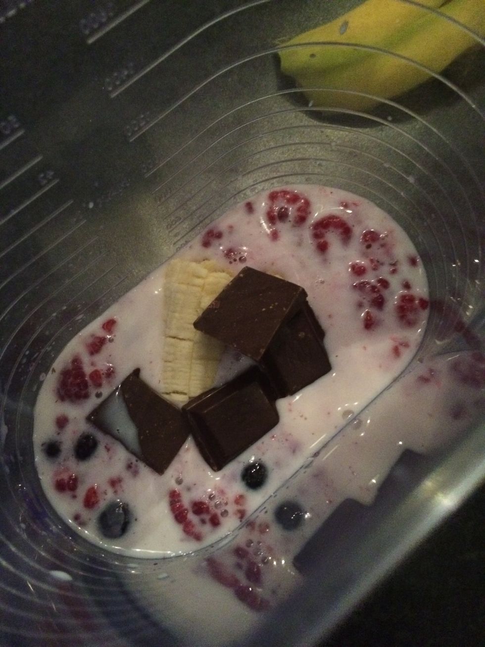 Then Dark chocolate