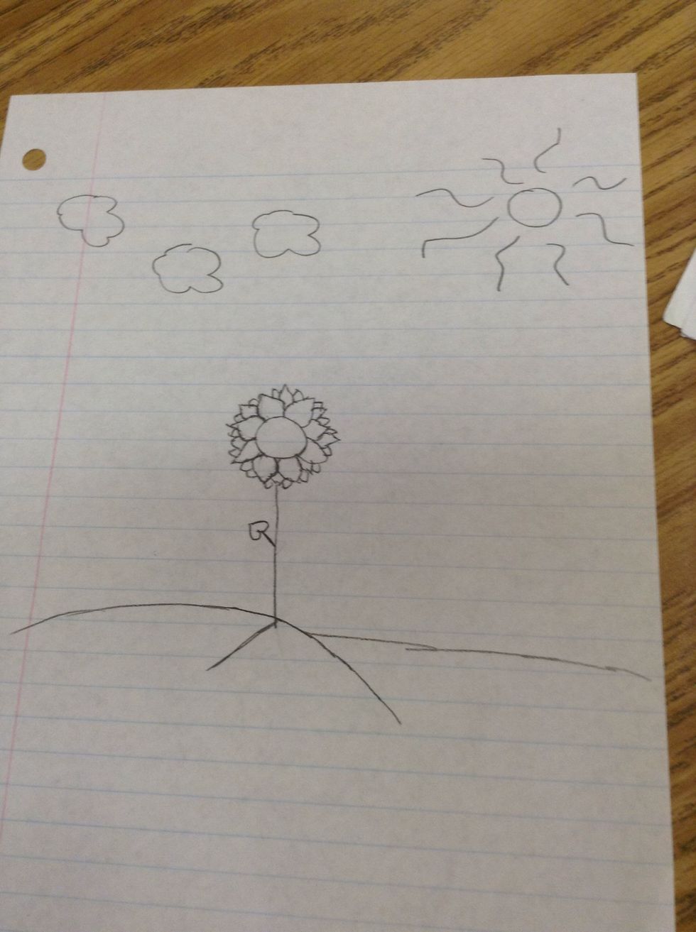 Then decorate to make your flower come to life.