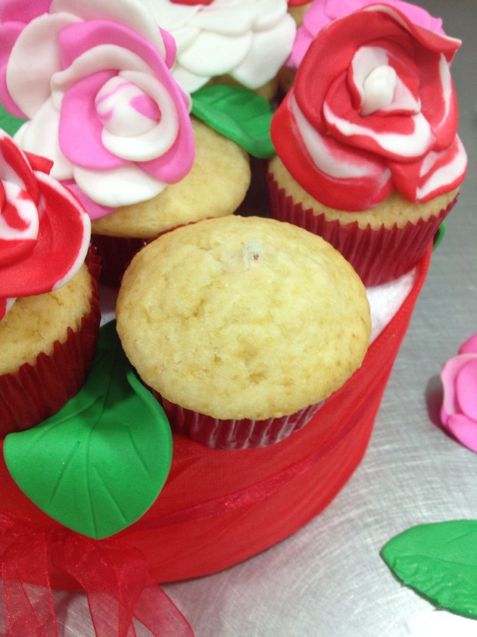 Then decorate your cupcakes
