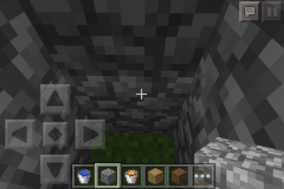 Then destroy the block