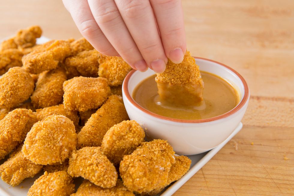 Then dip away! Chicken nuggets, waffles fries, you name it!