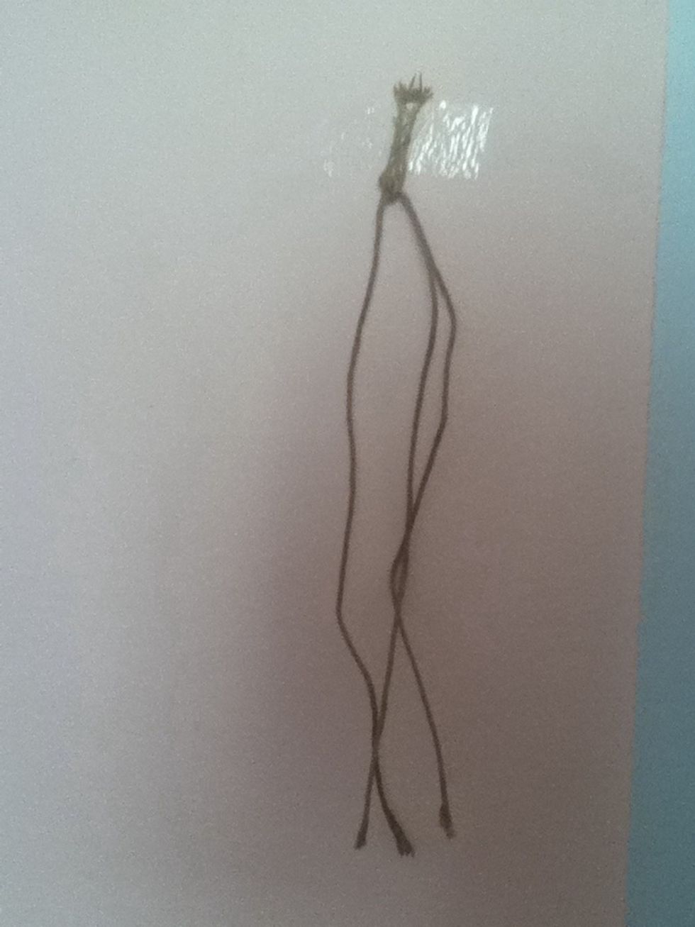 Then do a regular 3-strand braid...