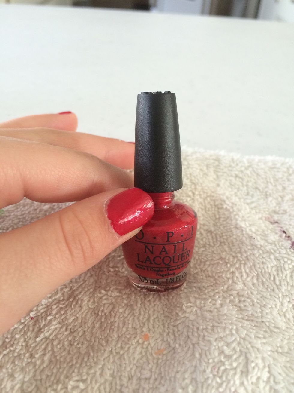 Then do as many coats of red as you like\ufffc