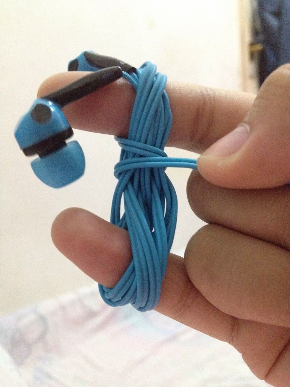 Then do Steps 6 & 7 again until no cord is left, but only the jack plug.