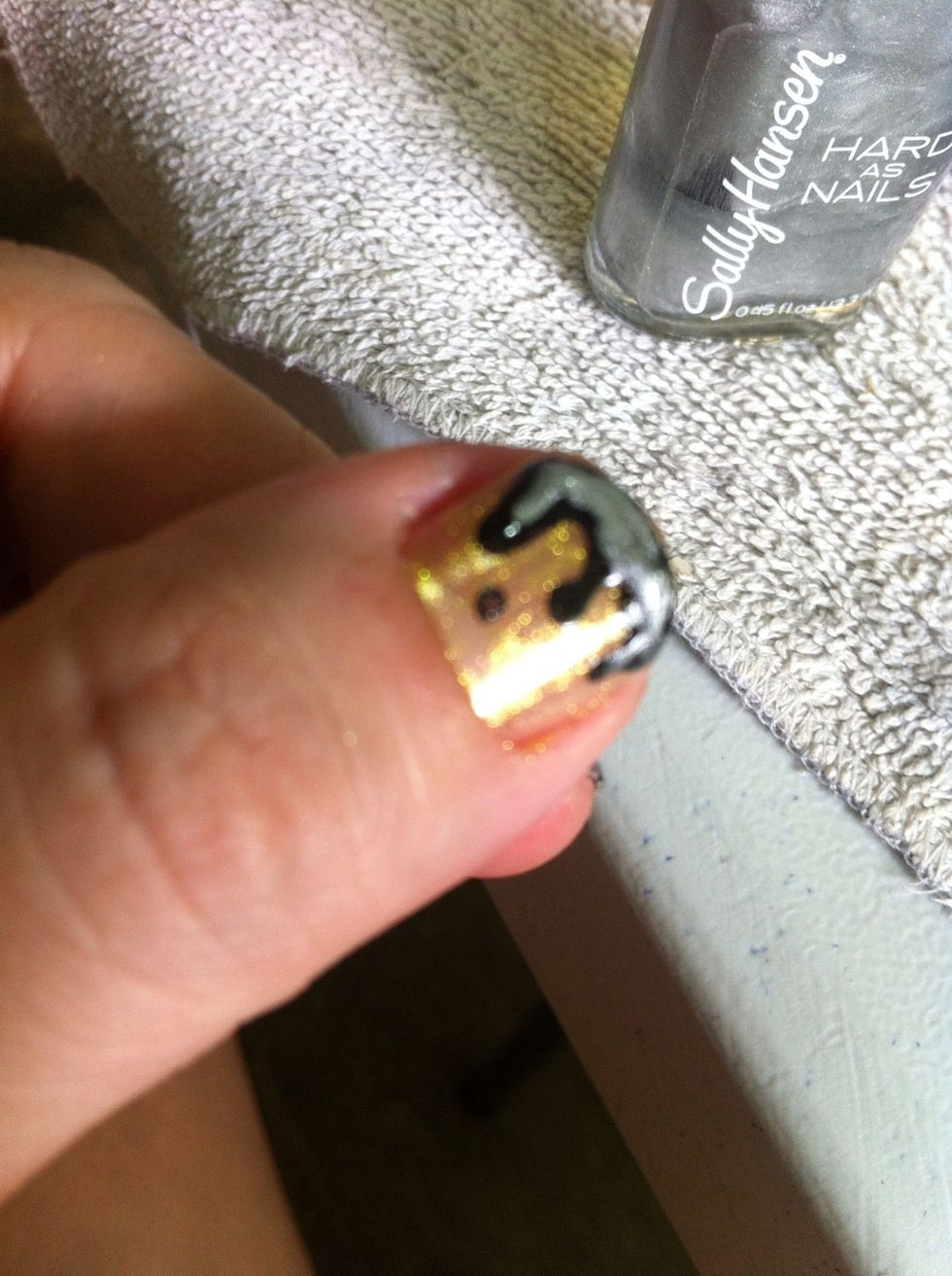 Then do the same with the metalic silver!:)