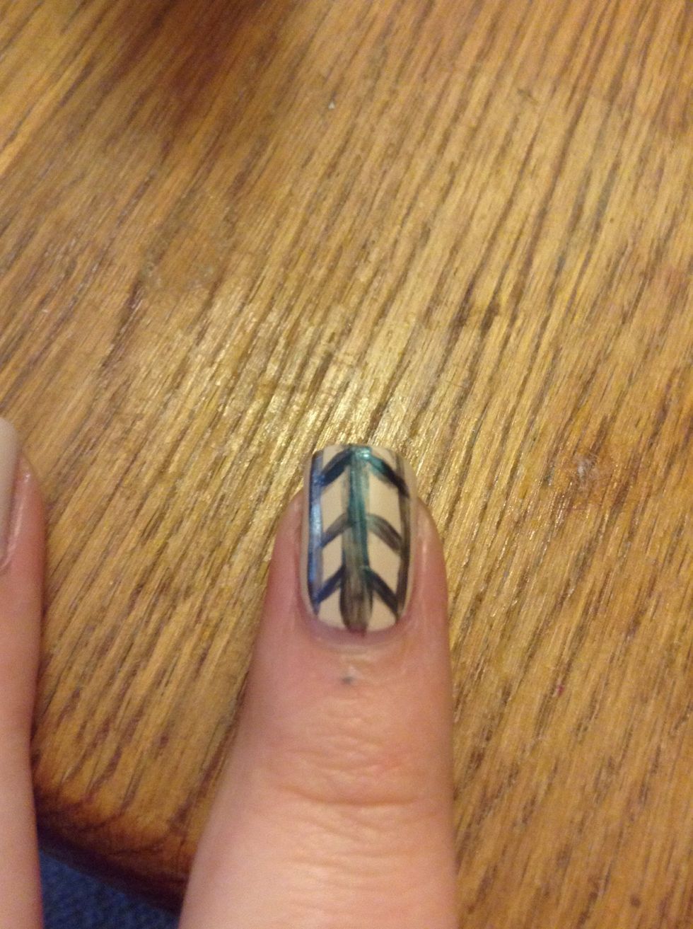 Then do these lines.