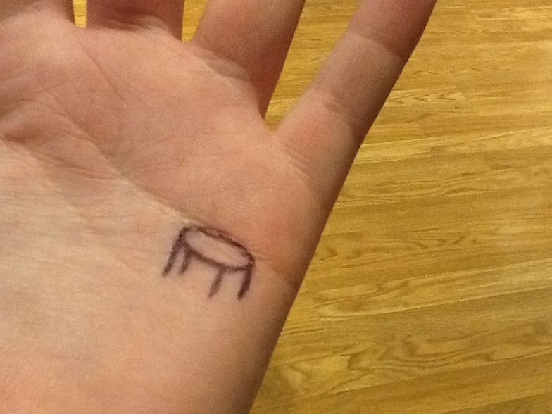 cool designs to draw on your hand with sharpie