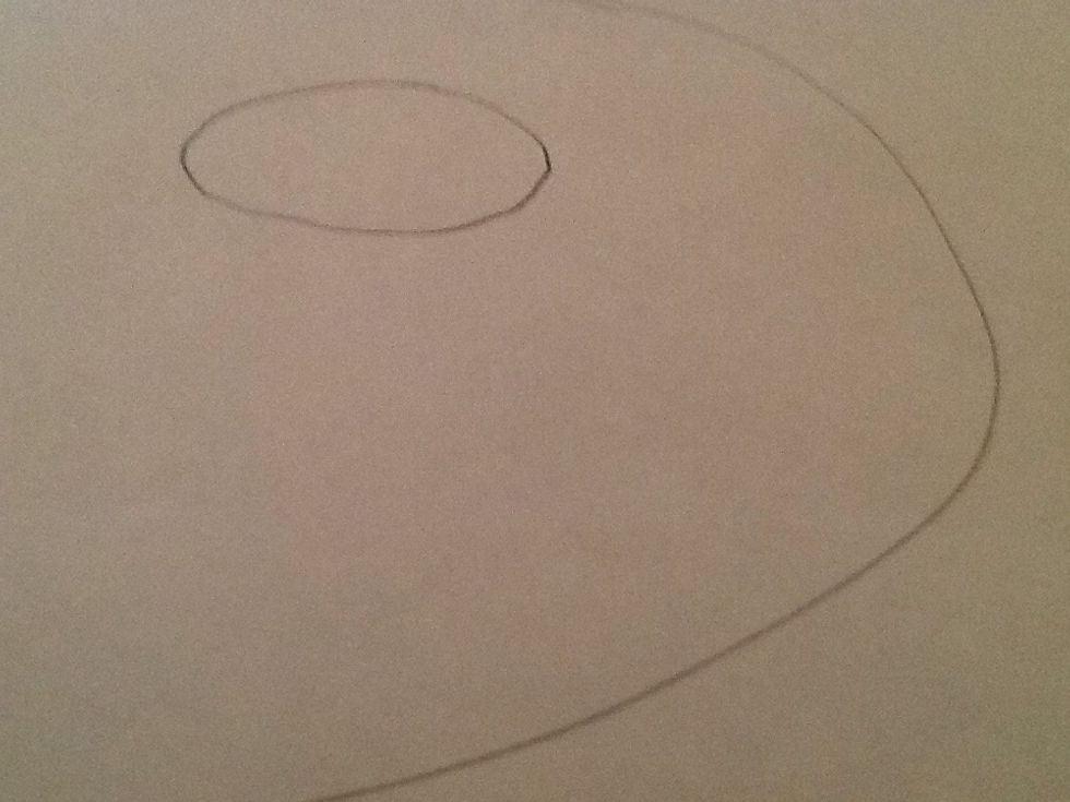Then draw an eye.