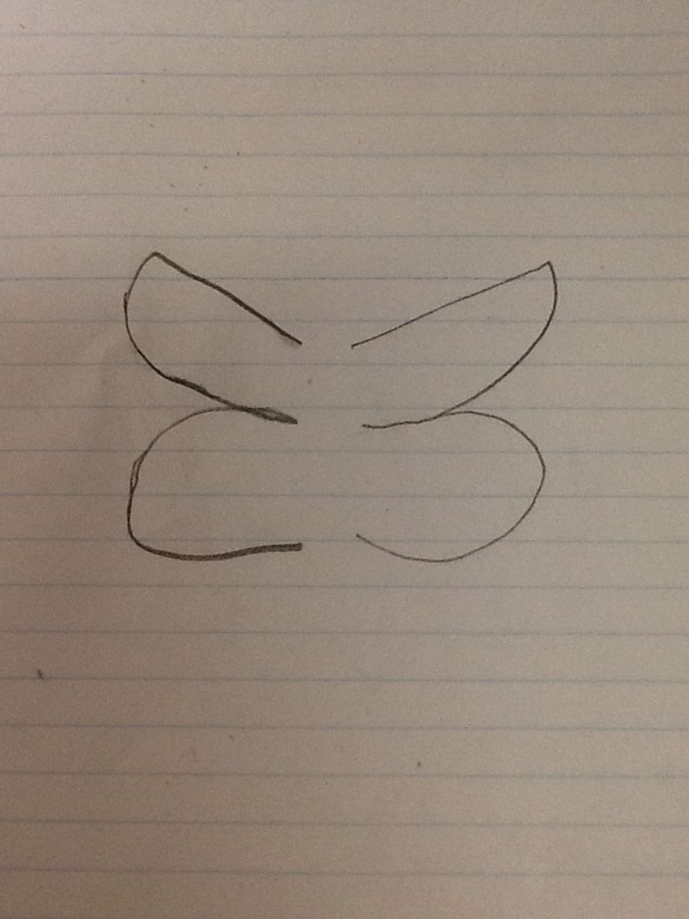 Then draw another one on the left.