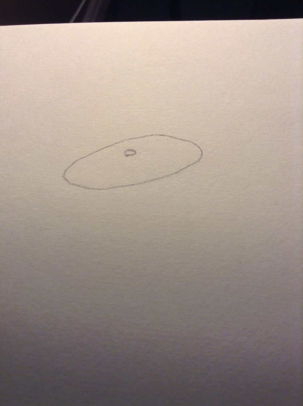 then draw the middle part of the flower:)