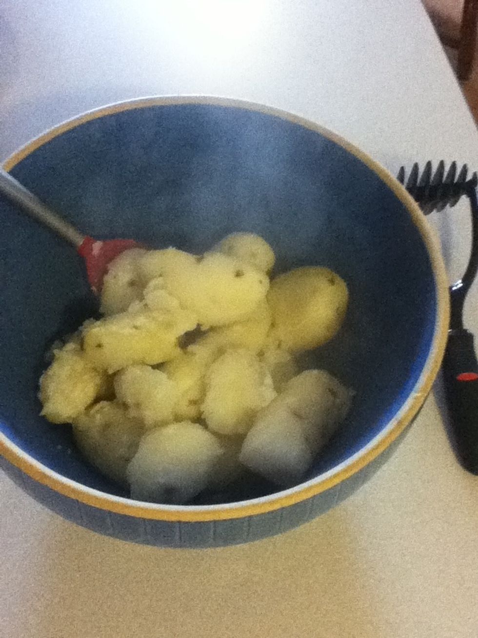 ...then dump 'em into your giant bowl right on top of everything else.